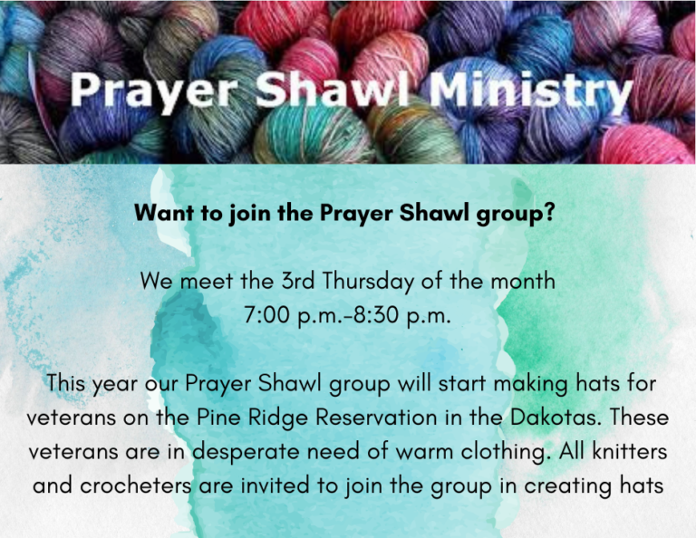 Prayer Shawl Ministry St Joseph Parish Grafton WI