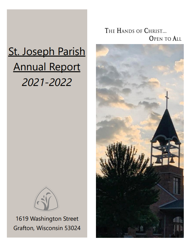 St. Joseph Parish Annual Report 2021-2022