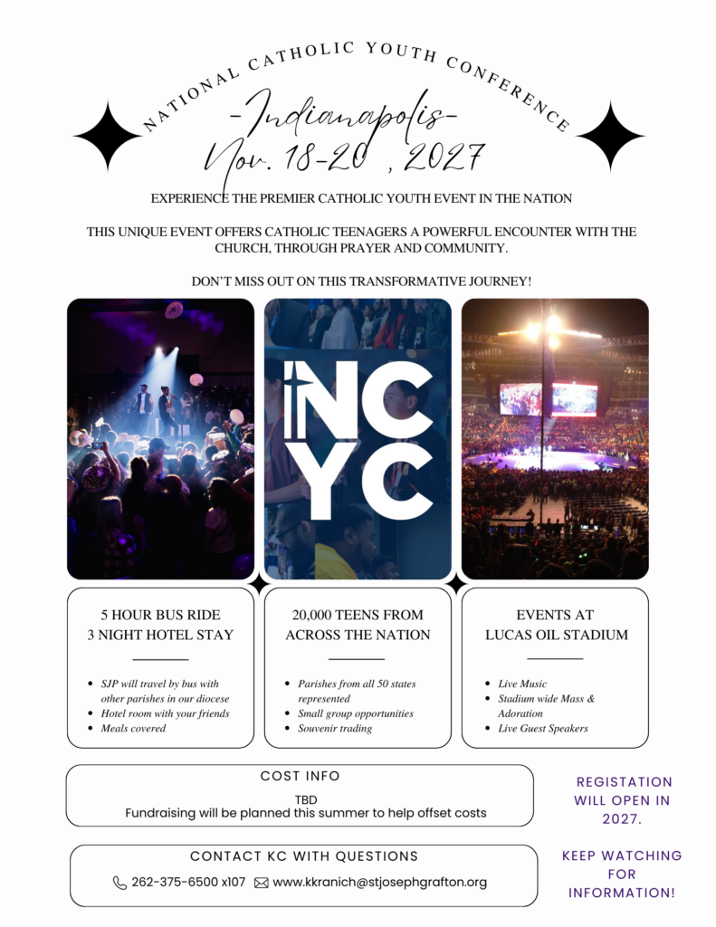 2027 NCYC flyer